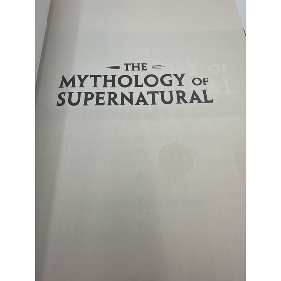The Mythology of Supernatural Book by Nathan Robert Brown TV Show Symbols - Picture 5 of 5